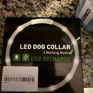 USB Rechargeable LED Dog Collar